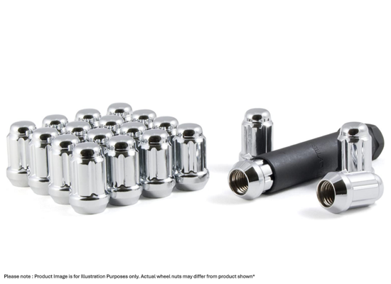 chrome wheel nuts